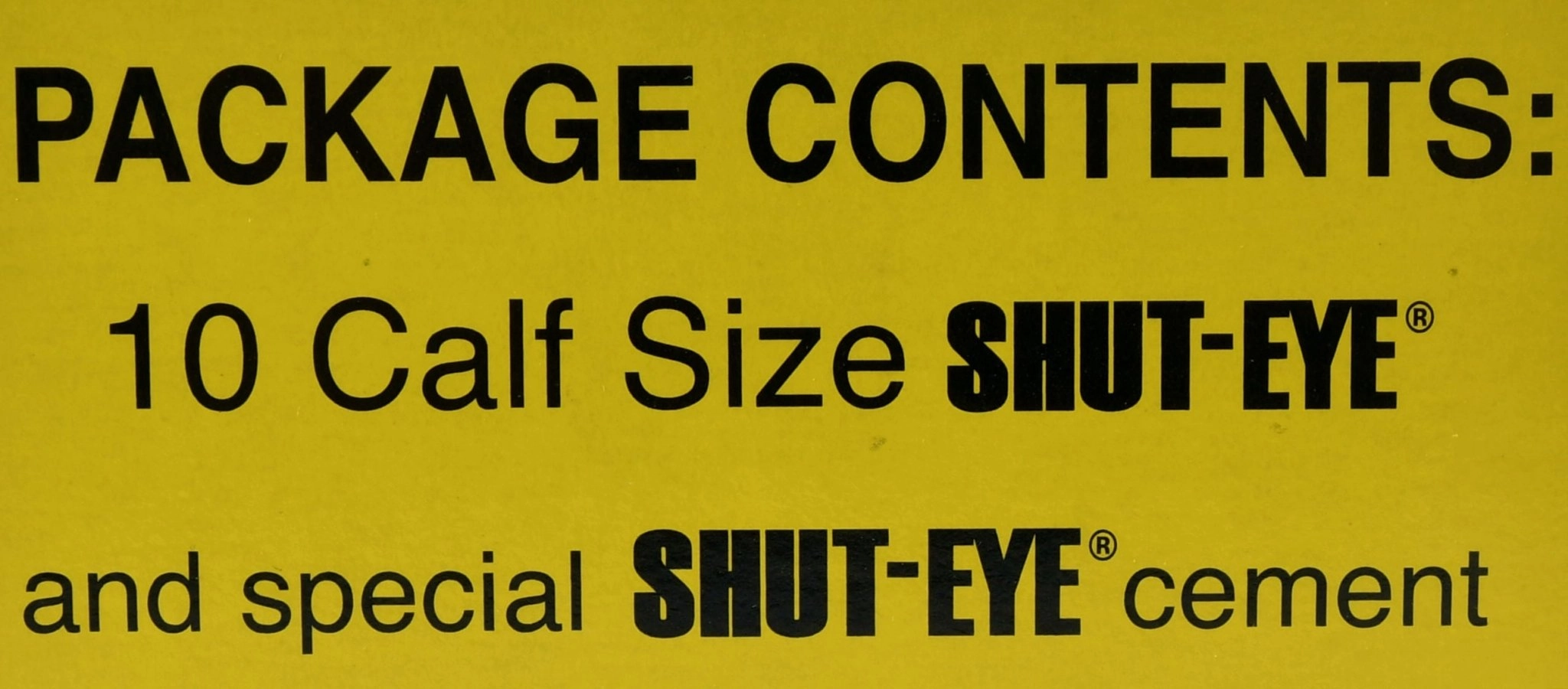 Shut-Eye Patches