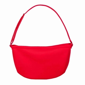 Signature Sling Dog Carrier Red dog bowtie leather collar dog charm dog party wear dog scarf set