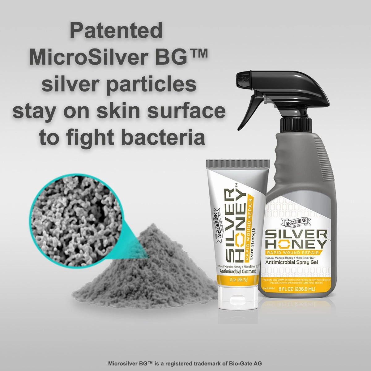 Silver Honey Rapid Wound Repair Spray