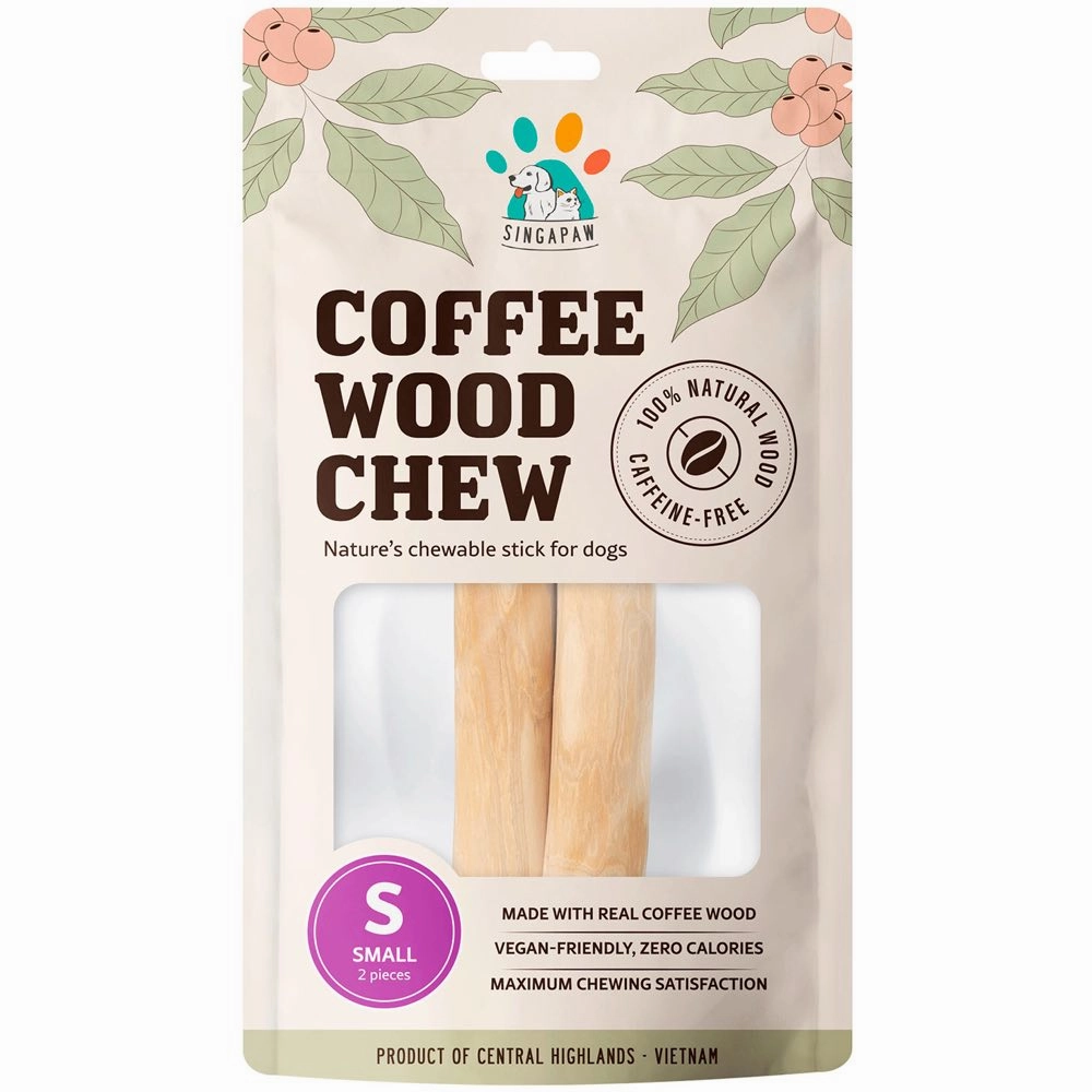 Singapaw Coffee Wood Natural Dog Chews no pull dog harness nylon dog leash dog walking set dog vest harness pet lead