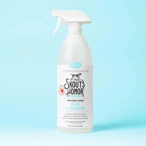 Skout's Honor Pet Odor Eliminator - 35oz Spray Bottle dog pain relief hip joint supplement senior dog care pet arthritis aid dog skin supplement
