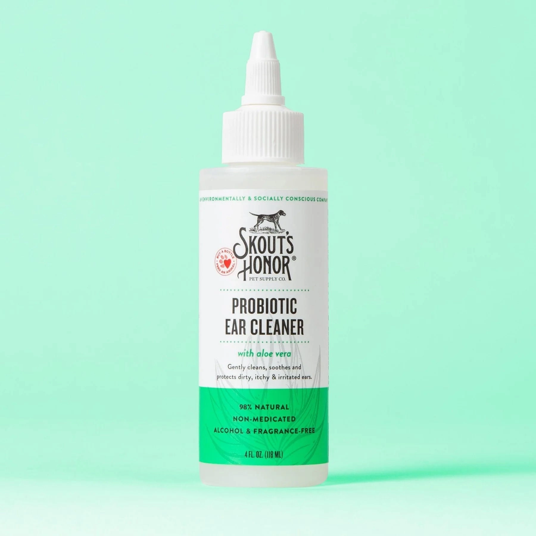 Skout's Honor Probiotic Ear Cleaner, 4 oz cat beds cat scratching post cat shampoo cat tunnel cat brush