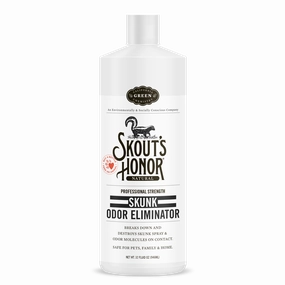Skout's Honor Skunk Odor Eliminator 32oz dog pain relief hip joint supplement senior dog care pet arthritis aid dog skin supplement