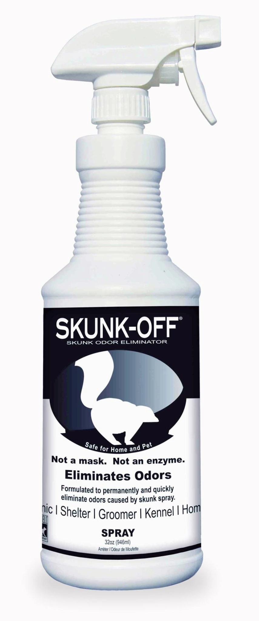 Skunk Odor Eliminator, 32 oz, Spray Trigger Bottle cat climbing tree cat hammock cat steps cat grooming kit cat safety gate