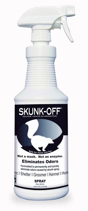 Skunk Odor Eliminator, 32 oz, Spray Trigger Bottle cat climbing tree cat hammock cat steps cat grooming kit cat safety gate