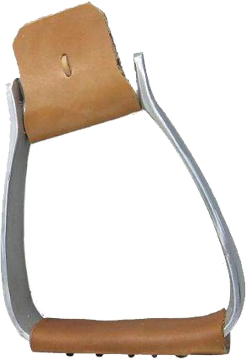 Slanted Aluminum Roper Stirrups