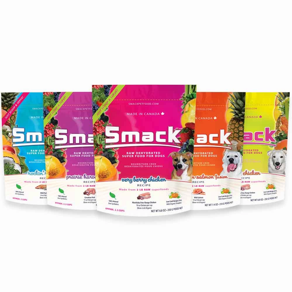 Smack Carribean Salmon Fusion Raw Dehydrated Dog Food
