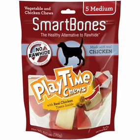 SmartBones PlayTime Chicken Dog Chews no pull dog harness nylon dog leash dog walking set dog vest harness pet lead