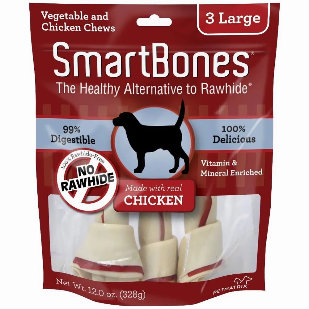 SmartBones Rawhide-Free Chicken Dog Chews