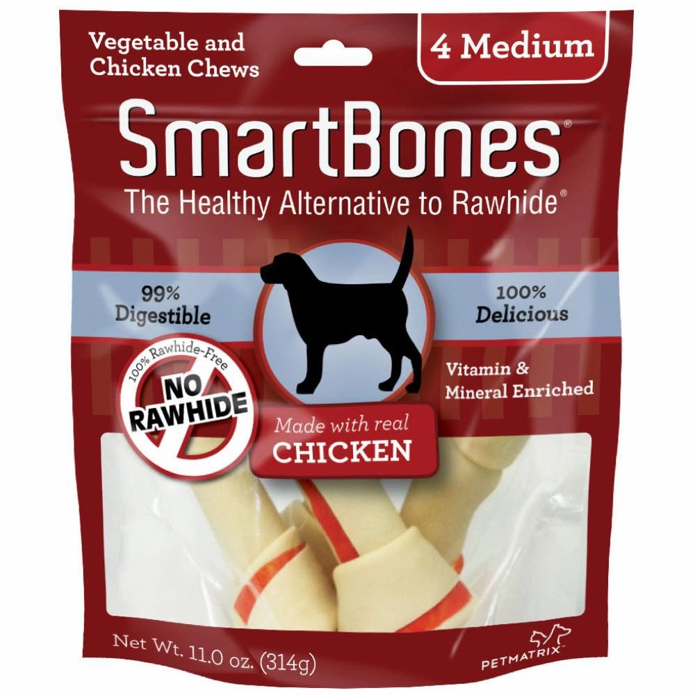 SmartBones Rawhide-Free Chicken Dog Chews