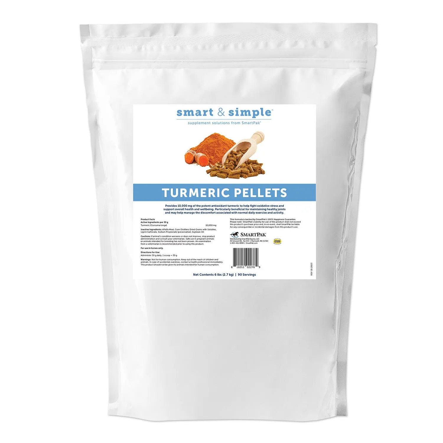 SmartEquine Smart & Simple Turmeric Pellets