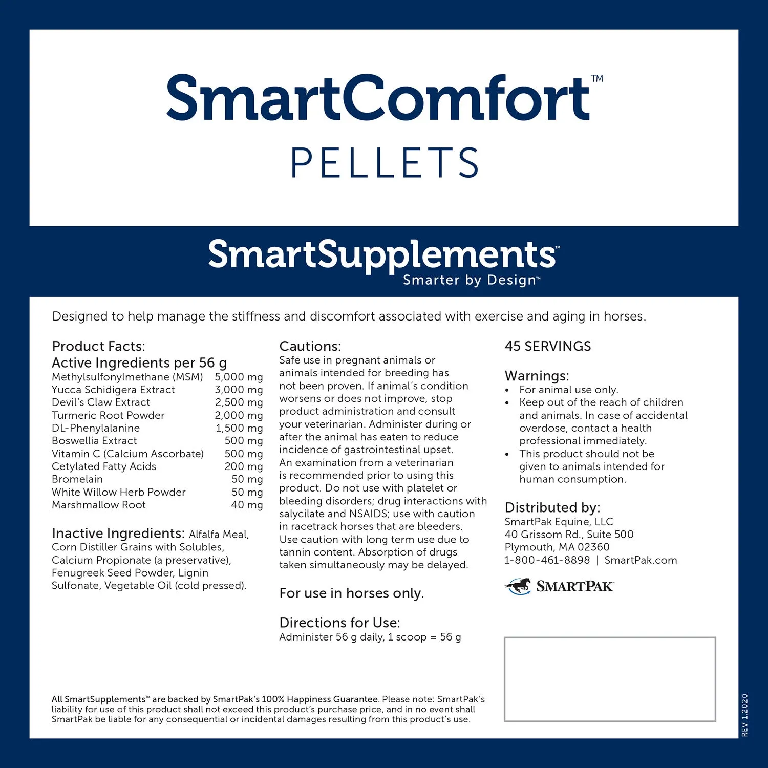 SmartEquine SmartComfort Pellets