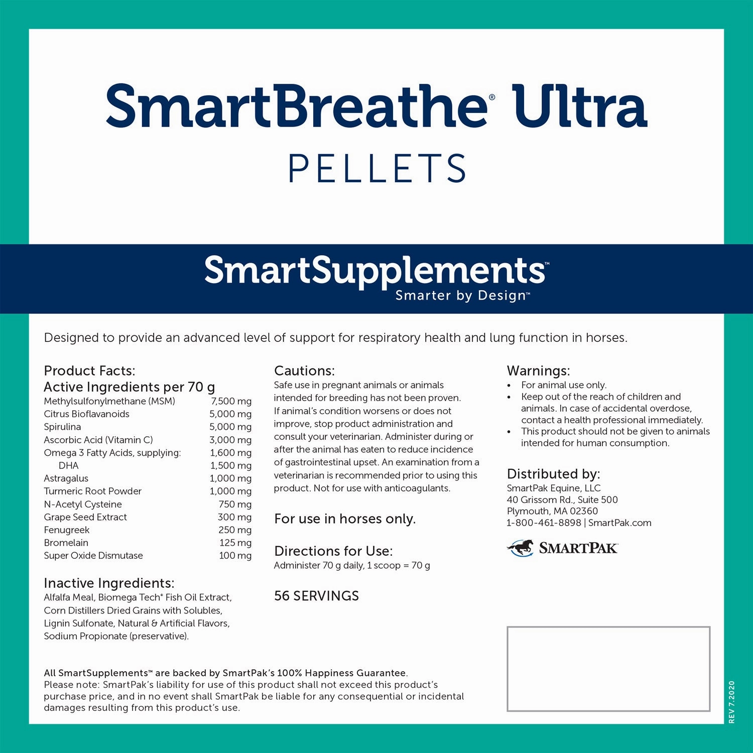 SmartEquine SmartBreathe Ultra Pellets