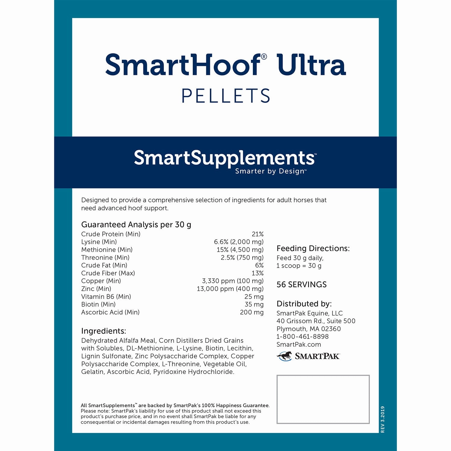 SmartEquine SmartHoof Ultra Pellets