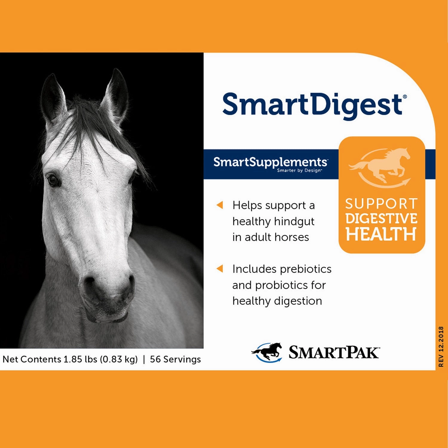 SmartPak SmartDigest Powder Digestive Supplement for Horses