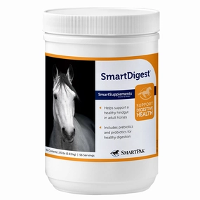 SmartPak SmartDigest Powder Digestive Supplement for Horses poultry remedies poultry supplement goat vitamins sheep probiotics animal health boost