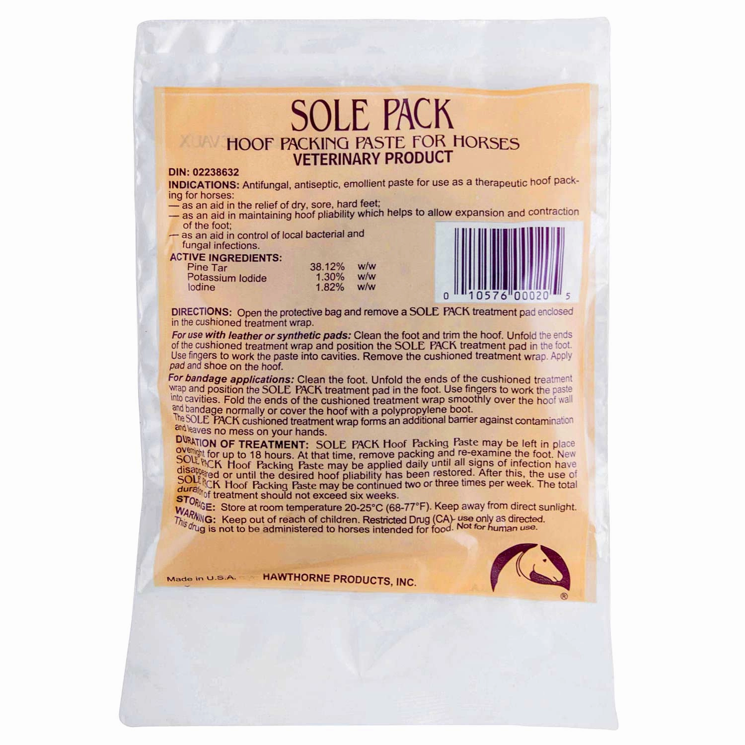 Sole Pack Hoof Packing Paste