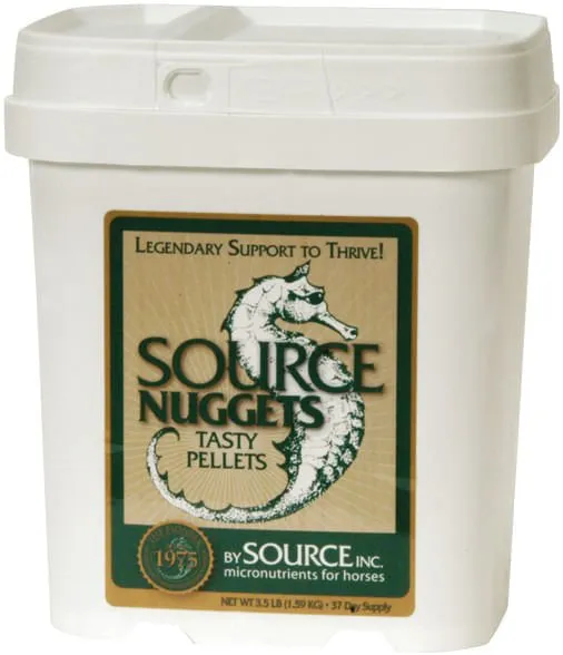 Source Nuggets Micronutrients Tasty Pellets for Horses