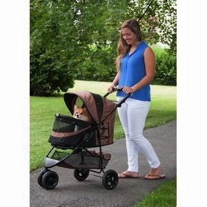 Special Edition NO-ZIP Pet Stroller in Chocolate