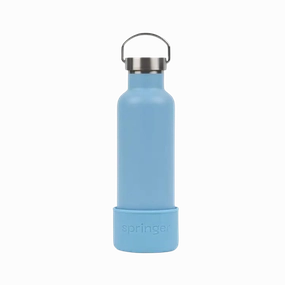 Springer Dog & Me Insulated Water Bottle - Blue dog pain relief hip joint supplement senior dog care pet arthritis aid dog skin supplement