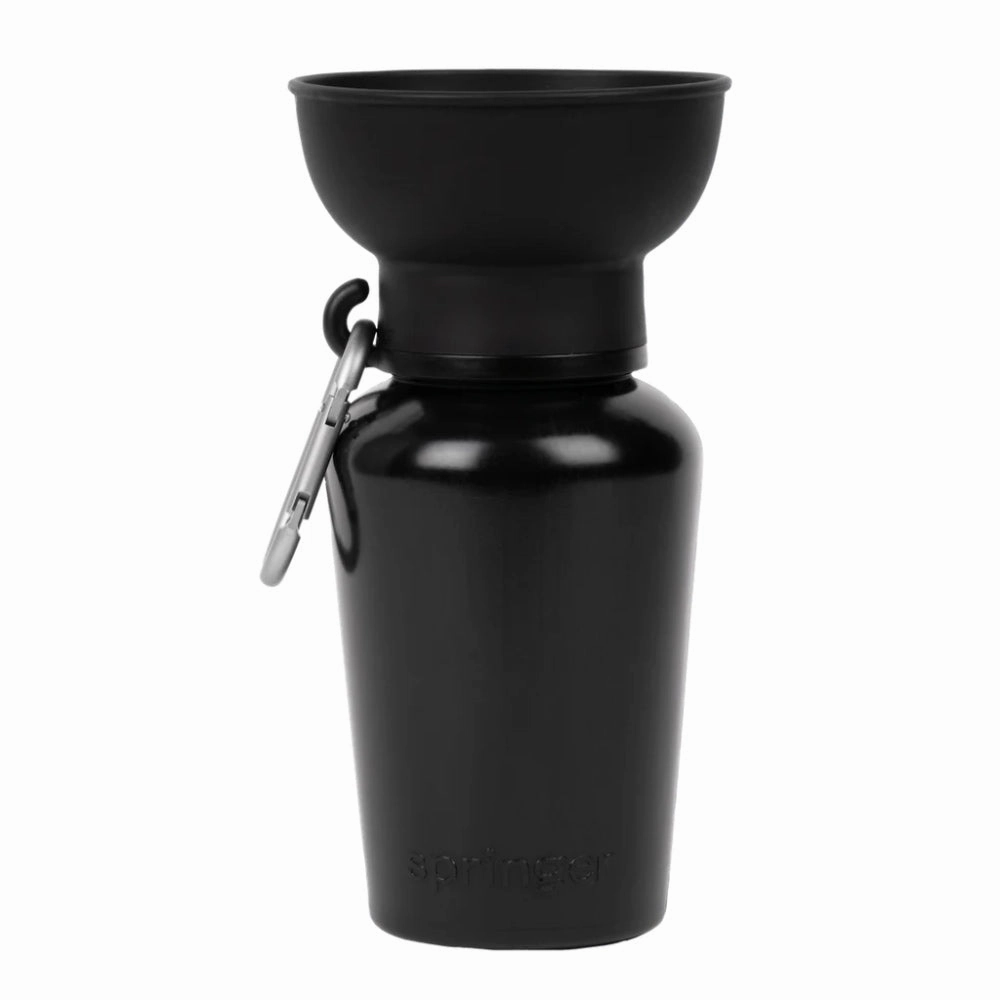 Springer Flip Dog Travel Water Bottle 590ml (Oat)