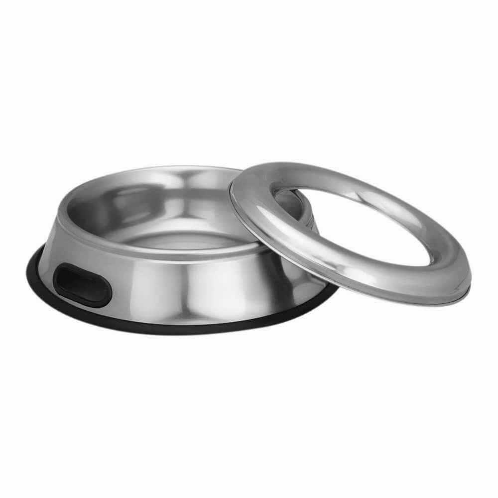 Stainless Steel Bowl, Non-Tip Splash Free