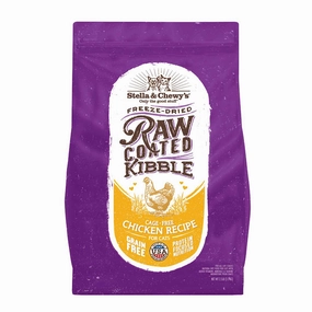Stella & Chewy's Raw Coated Kibble Cage-Free Chicken Recipe Dry Cat Food cat treats toys for cats cat hair remover cat cleaning supplies cat food bowl
