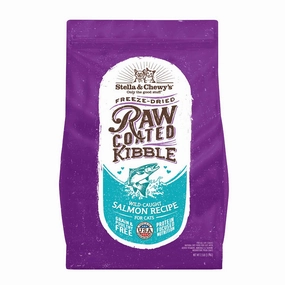 Stella & Chewy's Raw Coated Kibble Wild-Caught Salmon Recipe Dry Cat Food cat treats toys for cats cat hair remover cat cleaning supplies cat food bowl