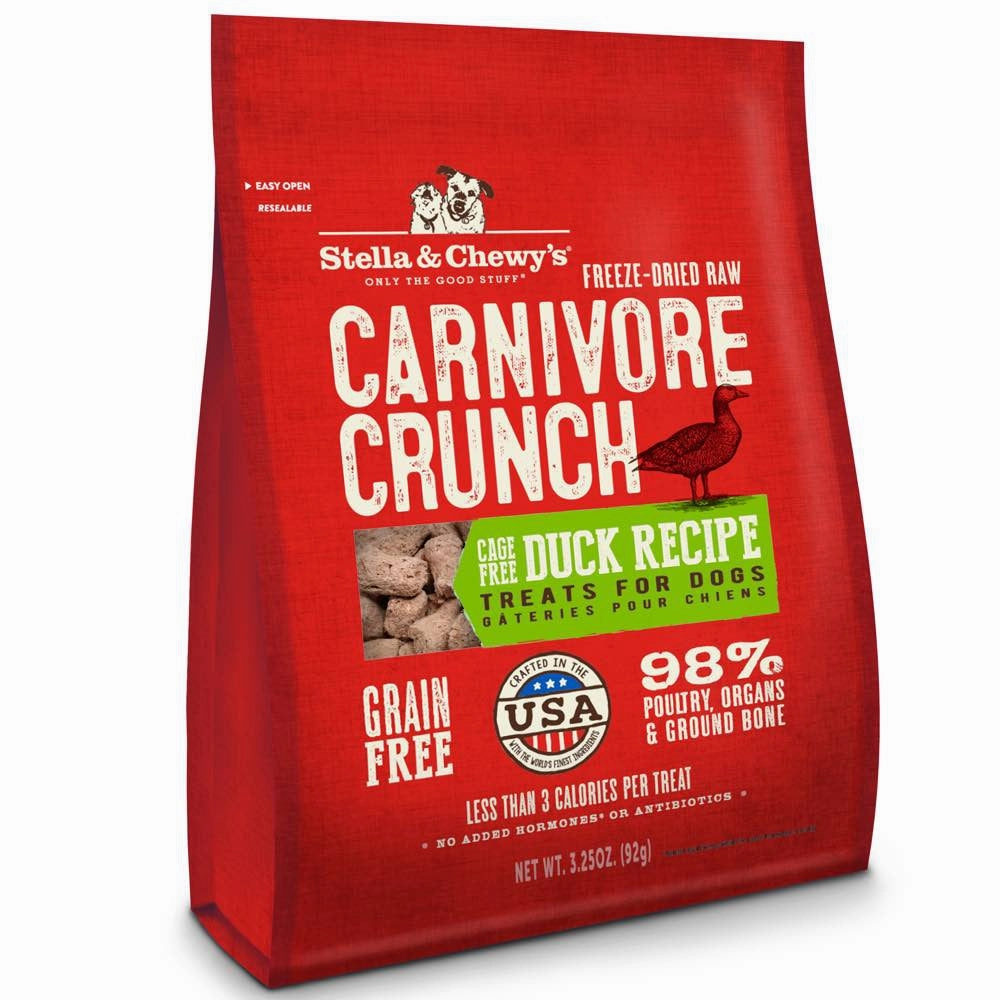 Stella & Chewys Carnivore Crunch Duck Grain-Free Freeze-Dried Dog Treats 3.25oz chicken fence goat pen animal fencing electric fencing portable livestock fence
