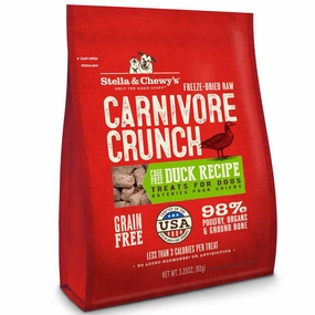 Stella & Chewys Carnivore Crunch Duck Grain-Free Freeze-Dried Dog Treats 3.25oz chicken fence goat pen animal fencing electric fencing portable livestock fence