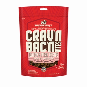 Stella & Chewys Crav'n Bac'n Bites Bacon & Pork Dog Treats 8.25oz chicken fence goat pen animal fencing electric fencing portable livestock fence