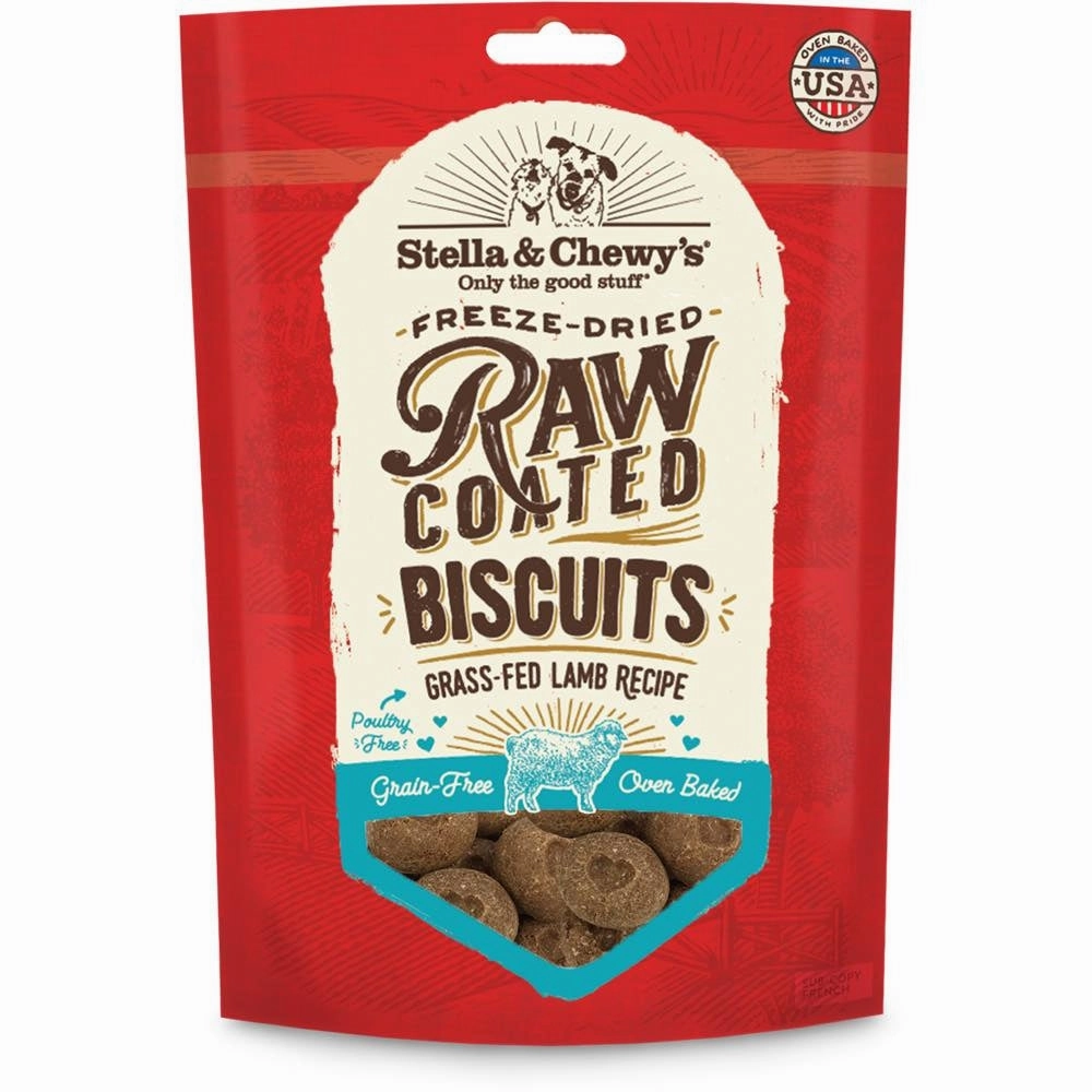 Stella & Chewys Freeze-Dried Raw Coated Biscuits Lamb Grain-Free Dog Treats 9oz (Exp 7Oct25) chicken fence goat pen animal fencing electric fencing portable livestock fence