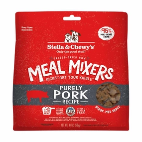 Stella & Chewys Meal Mixers Purely Pork Freeze-Dried Dog Food 18oz horse supplement horse vitamins animal probiotics livestock digestive aid horse immune booster