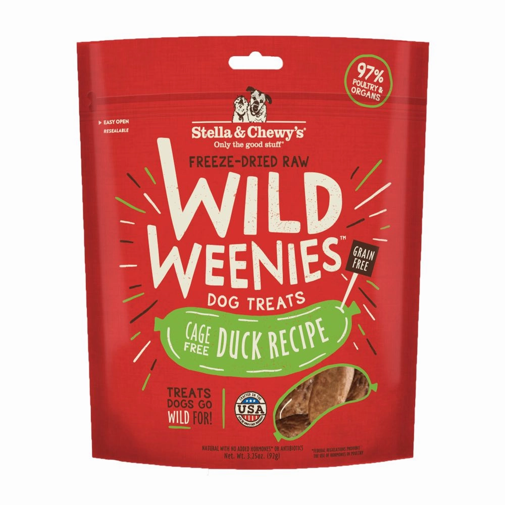 Stella & Chewys Wild Weenies Duck Recipe Grain-Free Freeze-Dried Dog Treats 3.25oz (Exp12Nov25) chicken fence goat pen animal fencing electric fencing portable livestock fence