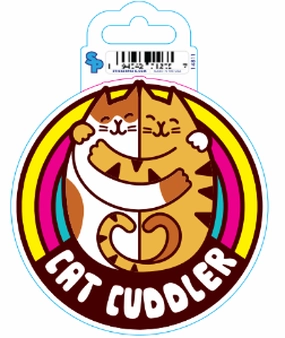 Sticker - Large - Cat Cuddler dog pain relief hip joint supplement senior dog care pet arthritis aid dog skin supplement