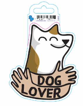 Sticker - Large - Dog Lover dog pain relief hip joint supplement senior dog care pet arthritis aid dog skin supplement