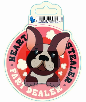 Sticker - Large - Dog Sayings - Fart Dealer dog pain relief hip joint supplement senior dog care pet arthritis aid dog skin supplement