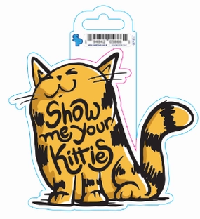 Sticker - Large - Show Me Your Kitties dog pain relief hip joint supplement senior dog care pet arthritis aid dog skin supplement