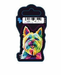 Sticker - Small - Color Patches - Yorkshire Terrier dog pain relief hip joint supplement senior dog care pet arthritis aid dog skin supplement