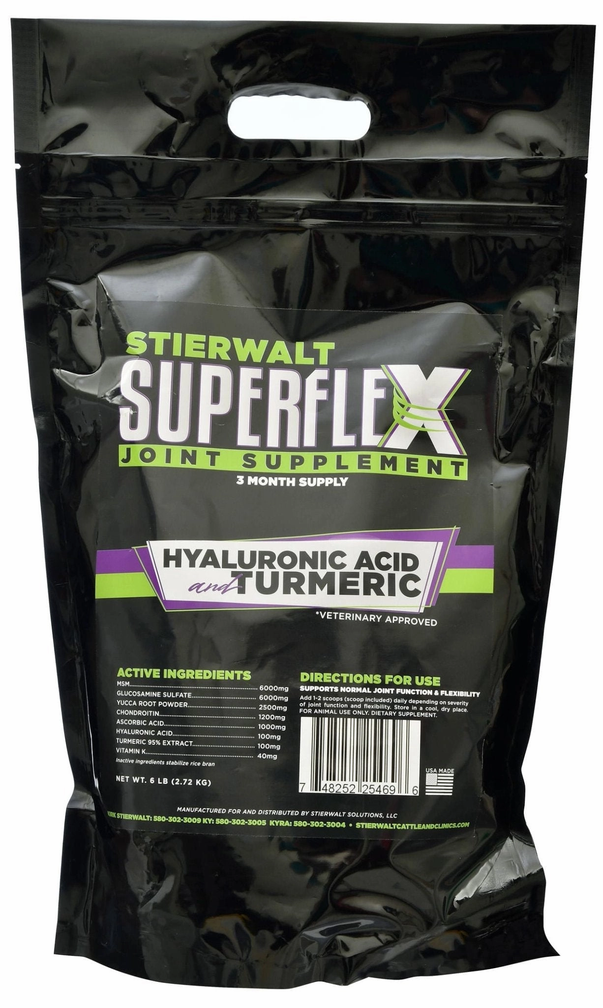 Stierwalt SUPERFLEX Joint Supplement, 6 lb sheep feed sheep mineral sheep hay sheep pellets sheep salt block