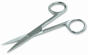 Straight Operating Room Scissors, Sharp/Sharp, 4.5" poultry remedies poultry supplement goat vitamins sheep probiotics animal health boost