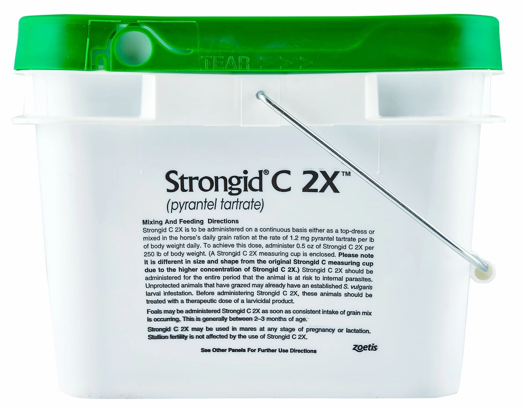 Strongid C 2X  Concentrated Daily Equine Anthelmintic