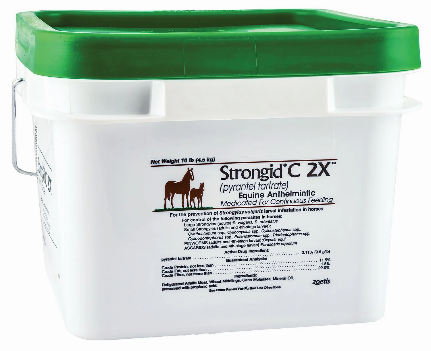 Strongid C 2X  Concentrated Daily Equine Anthelmintic tuff dog toys durable toys for dogs chew tested toys hard chew toy strong plush