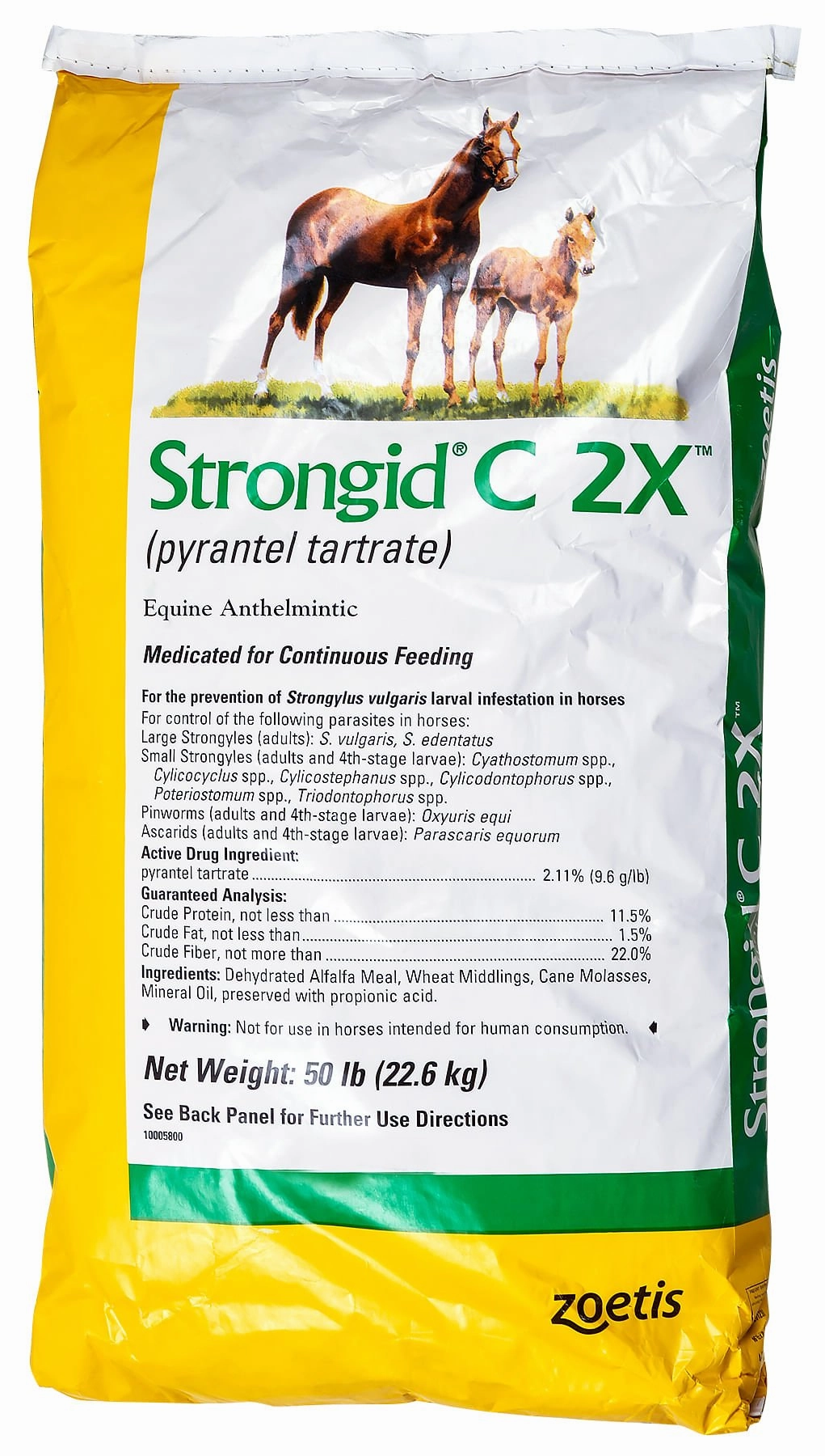 Strongid C 2X  Concentrated Daily Equine Anthelmintic