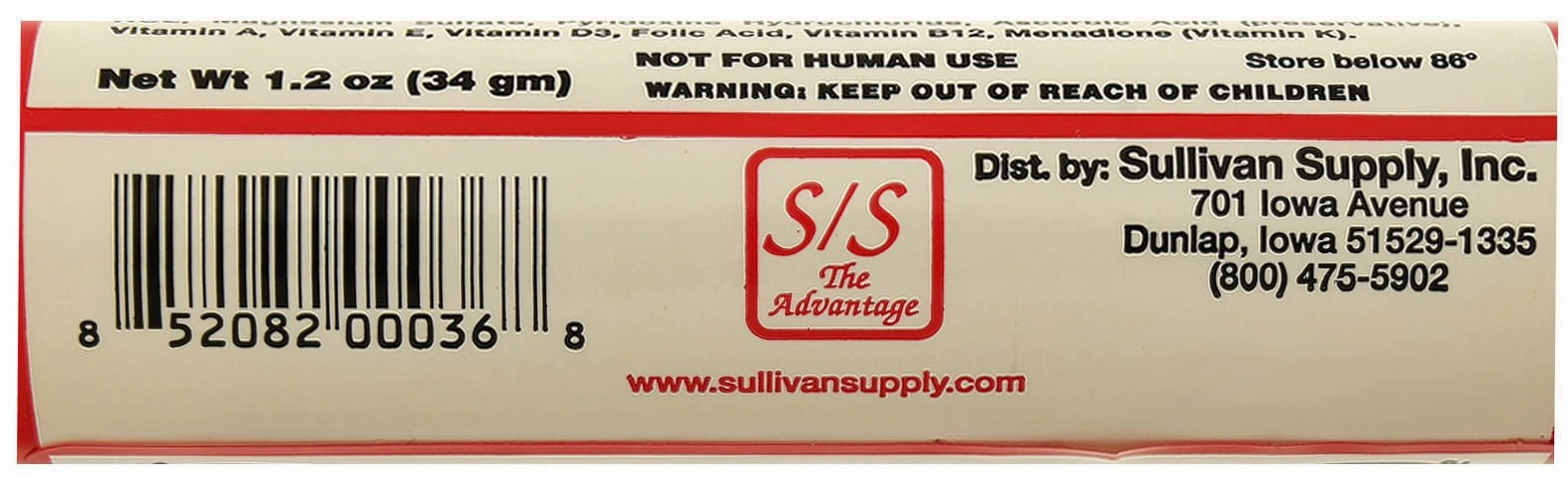 Sullivan's Show Pig Paste