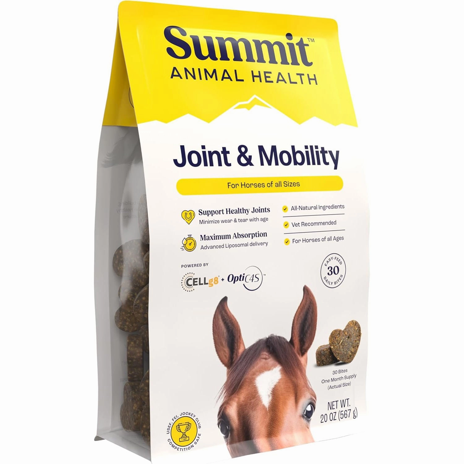 Summit Animal Health - Joint & Mobility BITES for Horses, 30 ct
