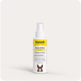Summit Animal Health - Sores & More For Horses, 4 oz pet shampoo conditioner combo pet detangler pet skin care flea shampoo