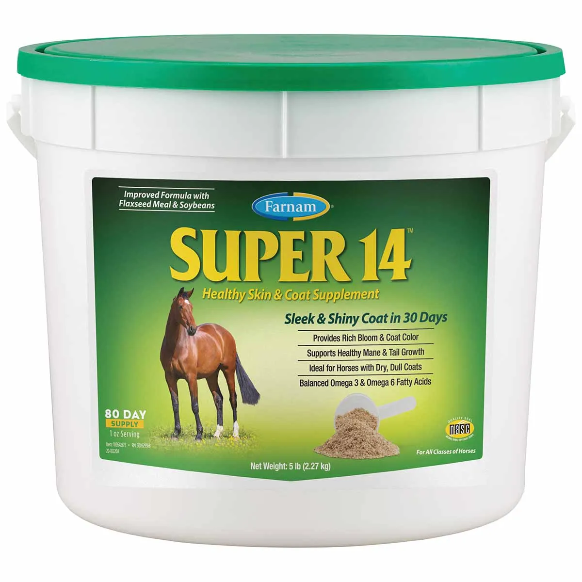 Super 14 Powder for Horses, 5 lb (Improved Formula)