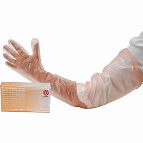 Super-Sensitive Shoulder Gloves, Box of 100 sheep feed sheep mineral sheep hay sheep pellets sheep salt block