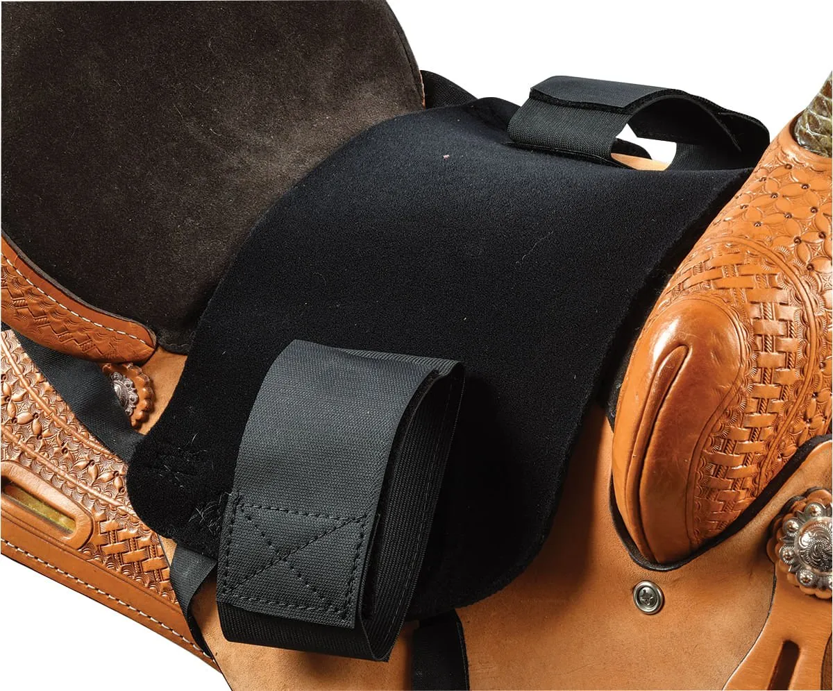 Supreme Sure Grip Saddle Seat, Black